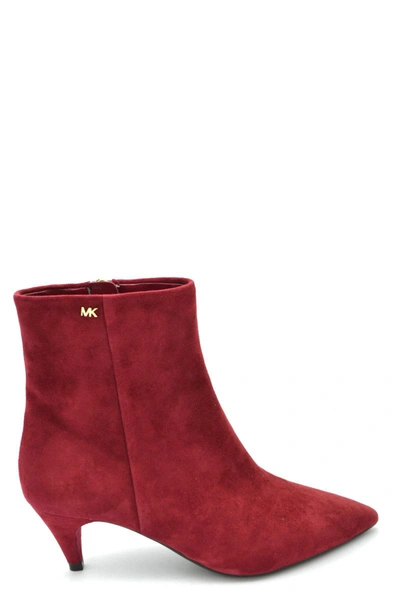 Shop Michael Kors Booties In Red