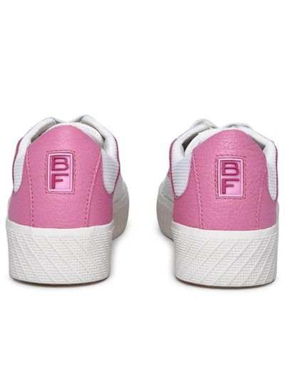 Shop By Far White And Pink Fabric Rodina Sneakers