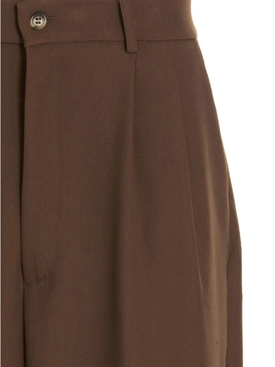 Shop Ombra Milano N°1' Pants In Brown