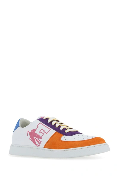Etro Colour-block Low-top Sneakers In 0750