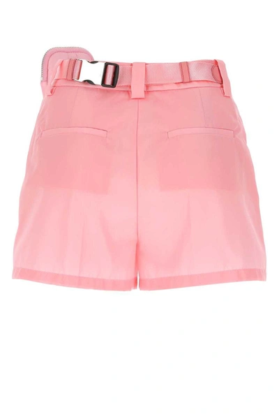 Shop Prada Shorts In Pink
