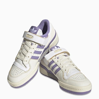 Shop Adidas Originals Forum 84 Low White/lilac Trainer