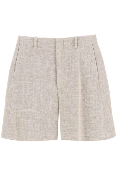 Shop By Malene Birger 'paccas' Cotton Shorts In Beige