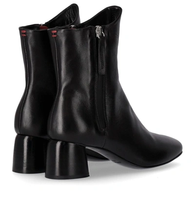 Shop Halmanera Caren Black Heeled Ankle Boot