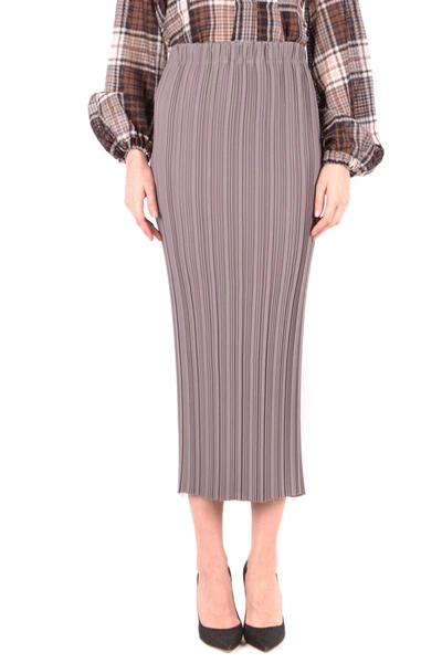 Shop Alysi Skirts In Gray