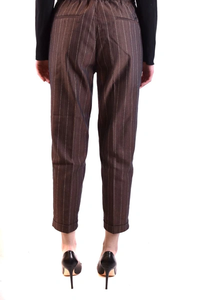 Mason's Women's Brown Other Materials Pants In Brown