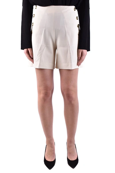 Shop Jucca Shorts In Cream