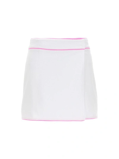 Shop Chiara Ferragni 'tennis' Skirt In White