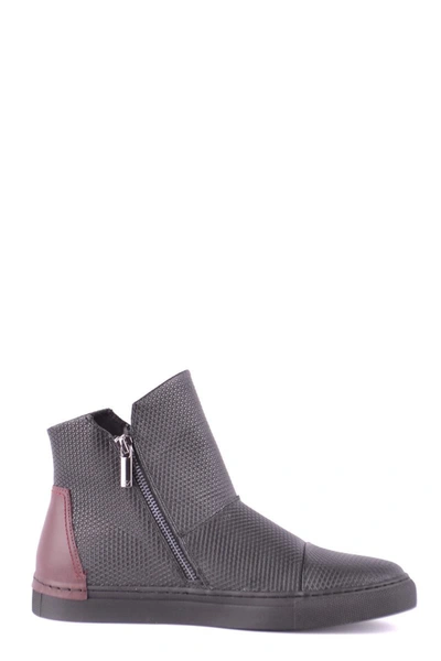 Shop Armani Jeans Bootie In Black