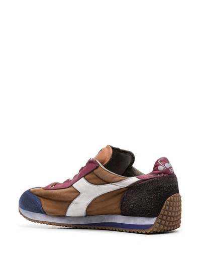 Shop Diadora Equipe Sneakers In Brown