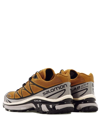 Shop Salomon "xt-6" Sneaker In Brown