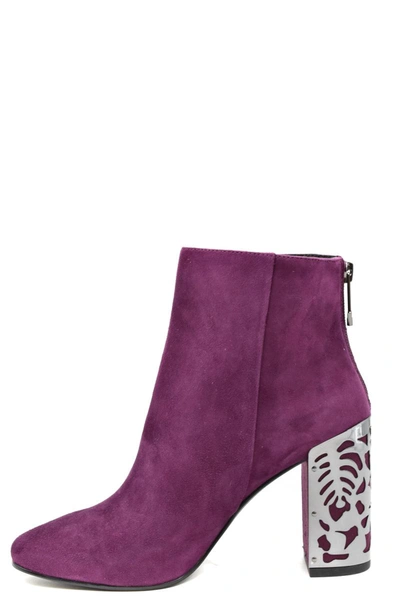 Shop What For Booties In Burgundy