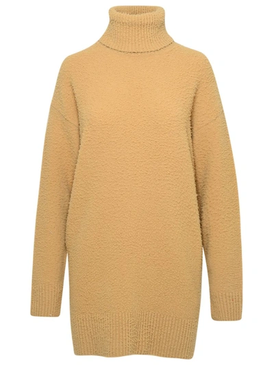 Shop Sportmax Beige Wool And Angora Unghia Sweater