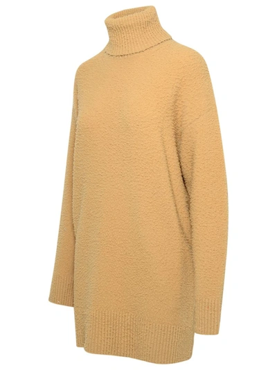Shop Sportmax Beige Wool And Angora Unghia Sweater