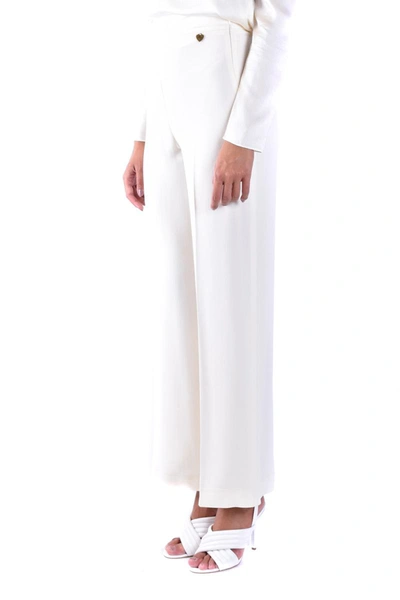 Shop Twinset Trousers In Cream