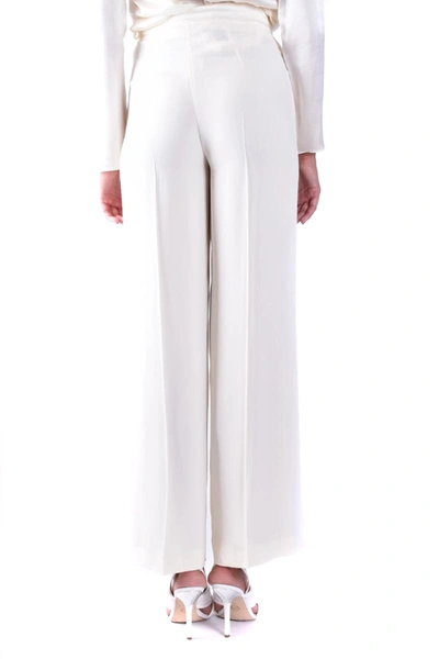 Shop Twinset Trousers In Cream