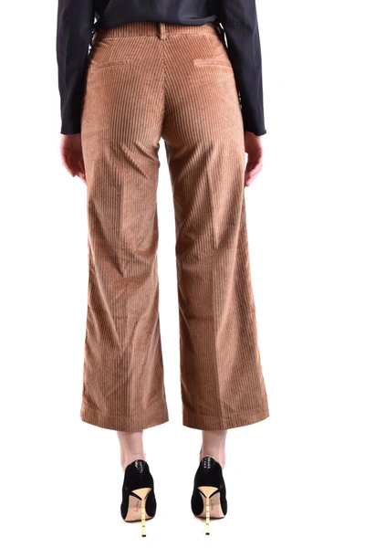 Shop Mason's Trousers In Brown