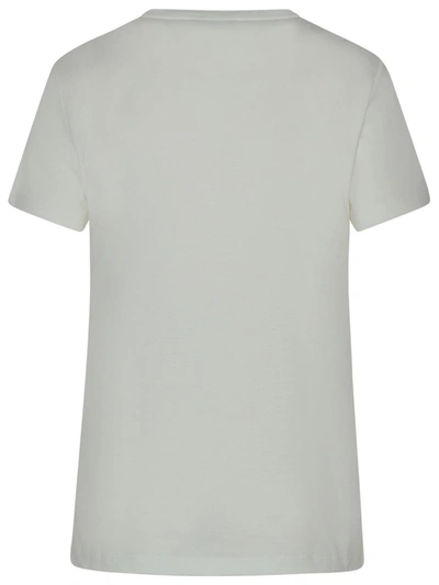 Shop Max Mara White Cotton Sacha T-shirt
