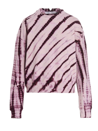 Shop Proenza Schouler White Label 'crystal' Sweatshirt In Purple