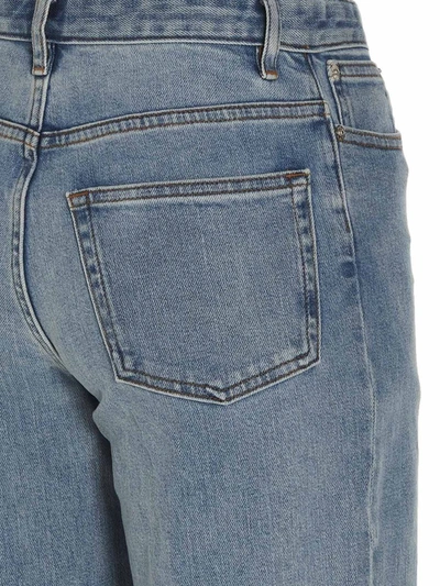 Shop Apc A.p.c. 'new Sailor' Jeans In Light Blue