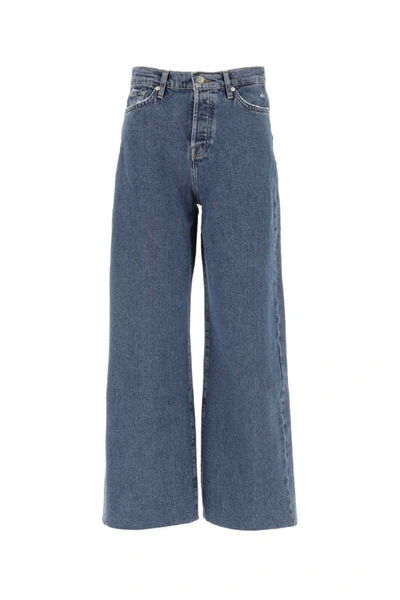 Shop Seven For All Mankind Jeans In Blue