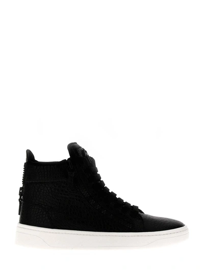Shop Giuseppe Zanotti 'gz/94' Sneakers In White/black