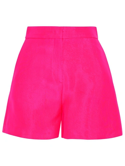 Shop Msgm Shorts In Pink
