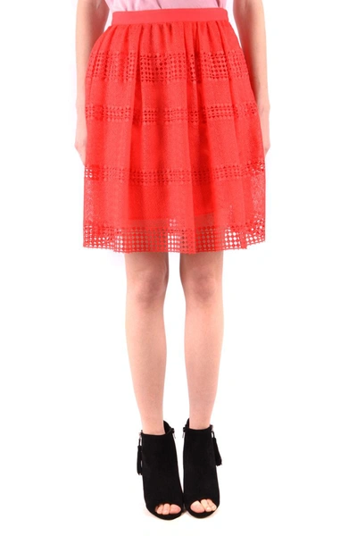 Shop Michael Kors Skirts In Coral