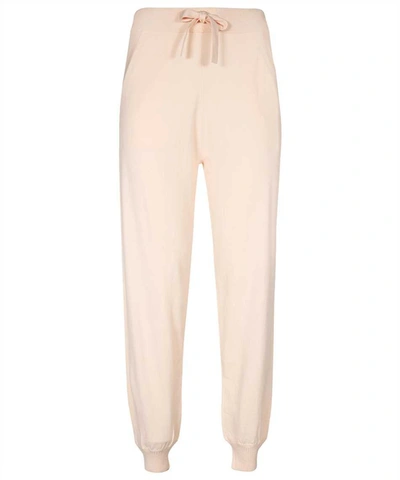 Shop Max Mara Leisure - Egadi Knitted Trousers In Pink