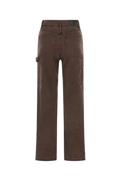 Shop Amiri Jeans In Brown