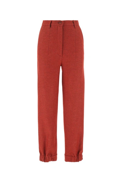 Shop Dependance Pants In Red