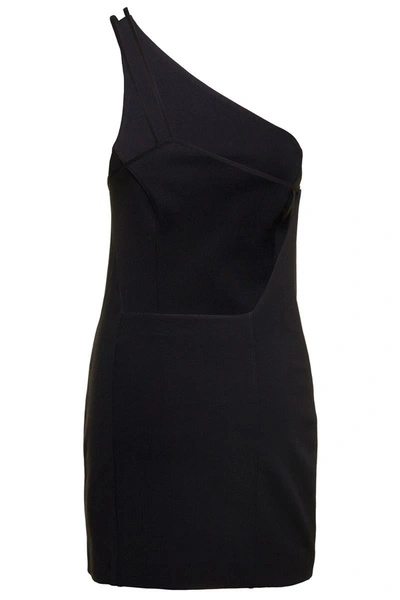 Gauge81 Black Colorado Minidress In Black