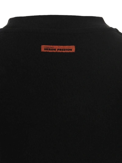 Shop Heron Preston 'hpny' Cropped T-shirt In Black