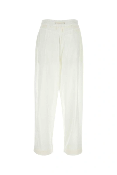Shop Emporio Armani Pants In White
