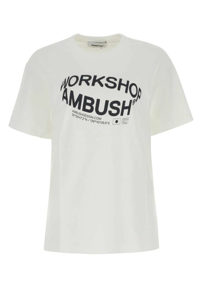 Shop Ambush T-shirt In White