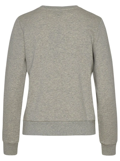 Shop Apc A.p.c. Gray Cotton Vpc Sweatshirt In Grey