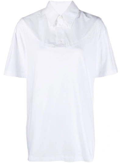 Shop Mm6 Maison Margiela T-shirts & Tops In White