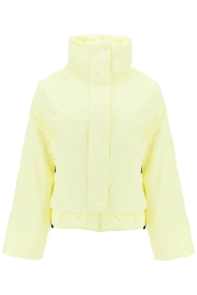 Shop Rains 'fuse W' Lightweight Puffer Jacket In Yellow