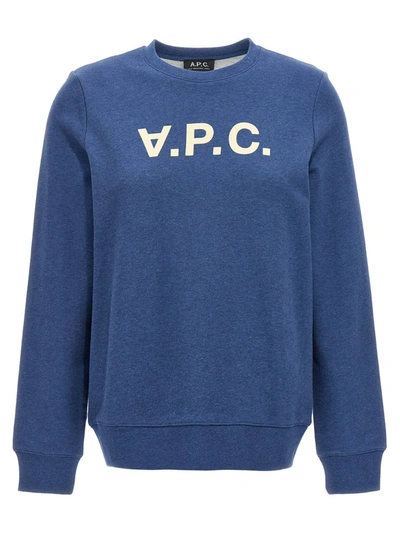 Shop Apc A.p.c. Viva Sweatshirt In Blue