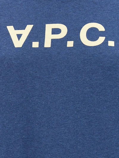Shop Apc A.p.c. Viva Sweatshirt In Blue