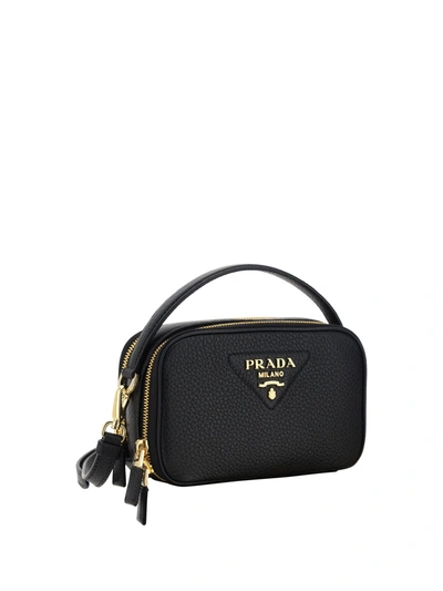 Prada Bandoliera Handbag In Nero 1