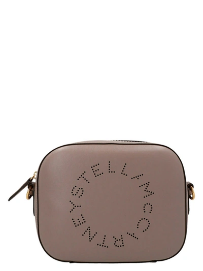 Shop Stella Mccartney Camera Bag Crossbody Bags Beige