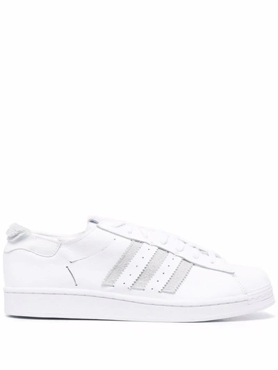 Shop Adidas Originals Adidas Superstar Sneakers In White