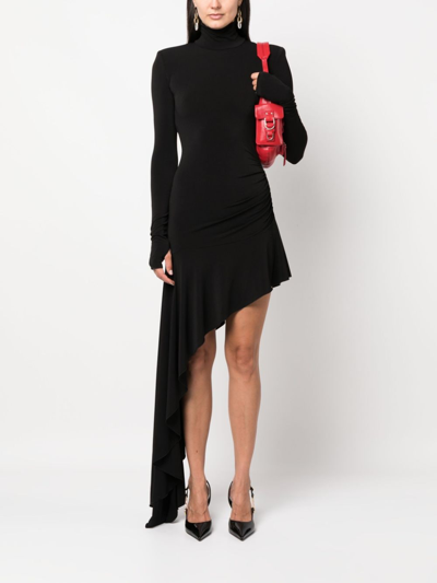 Shop The Andamane Nancy Asymmetric Maxi Dress In Black