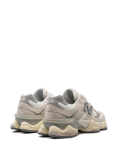 Shop New Balance 9060 Suede Sneakers In Neutrals