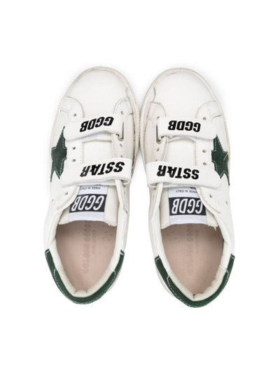 Shop Golden Goose Old School Young Sneakers In White