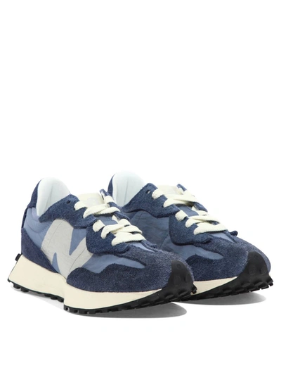 Shop New Balance "327" Sneakers In Blue
