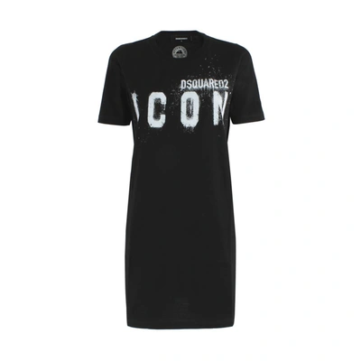 Shop Dsquared2 Icon Dress In 900