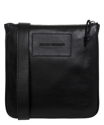 Shop Emporio Armani Crossbody Bag In Black