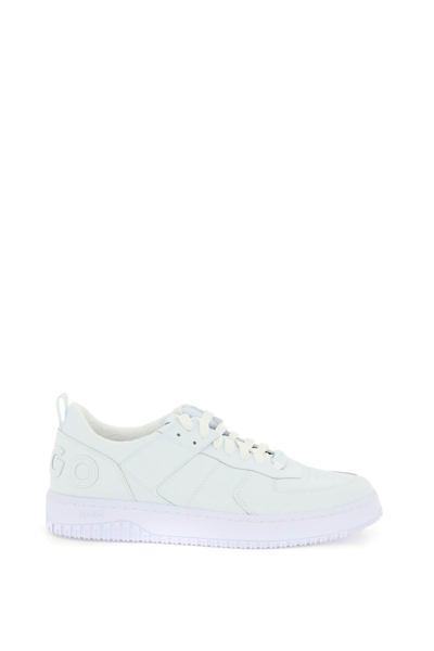 Shop Hugo 'kilian' Sneakers In White